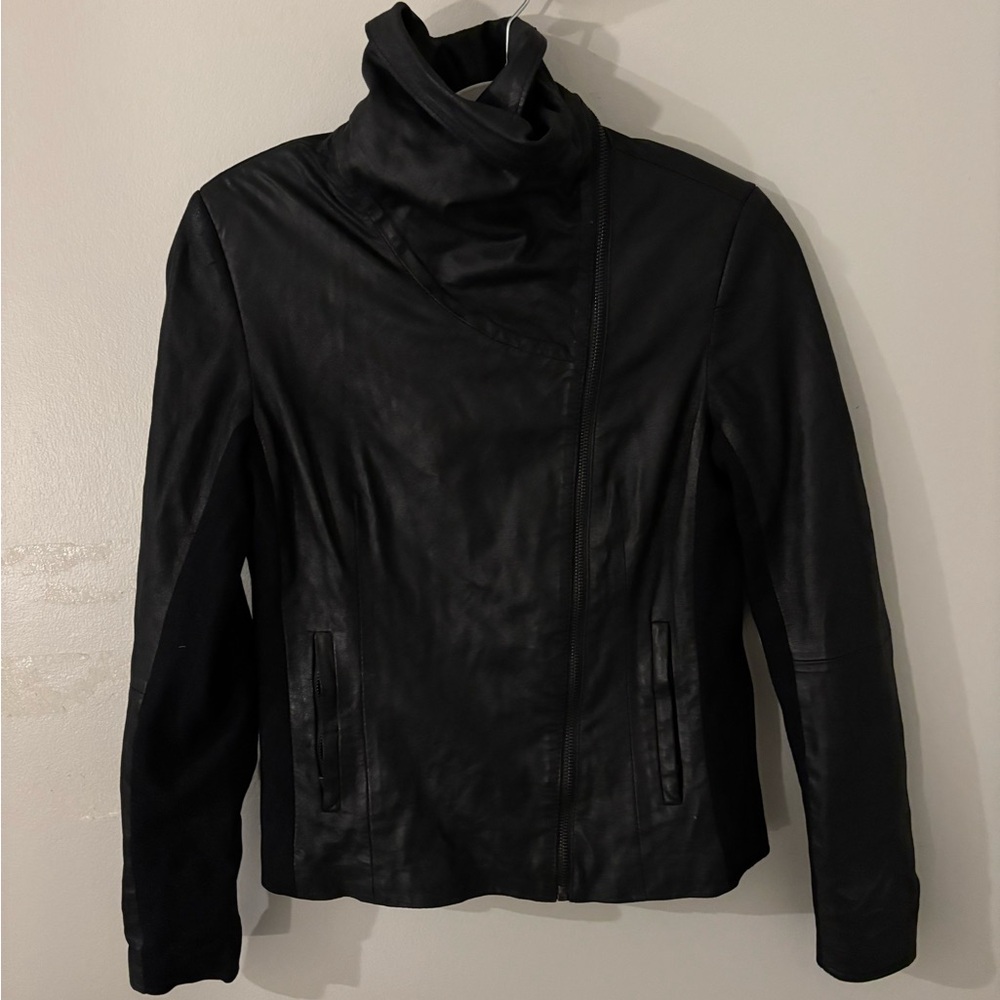 Lamarque Black Leather Jacket